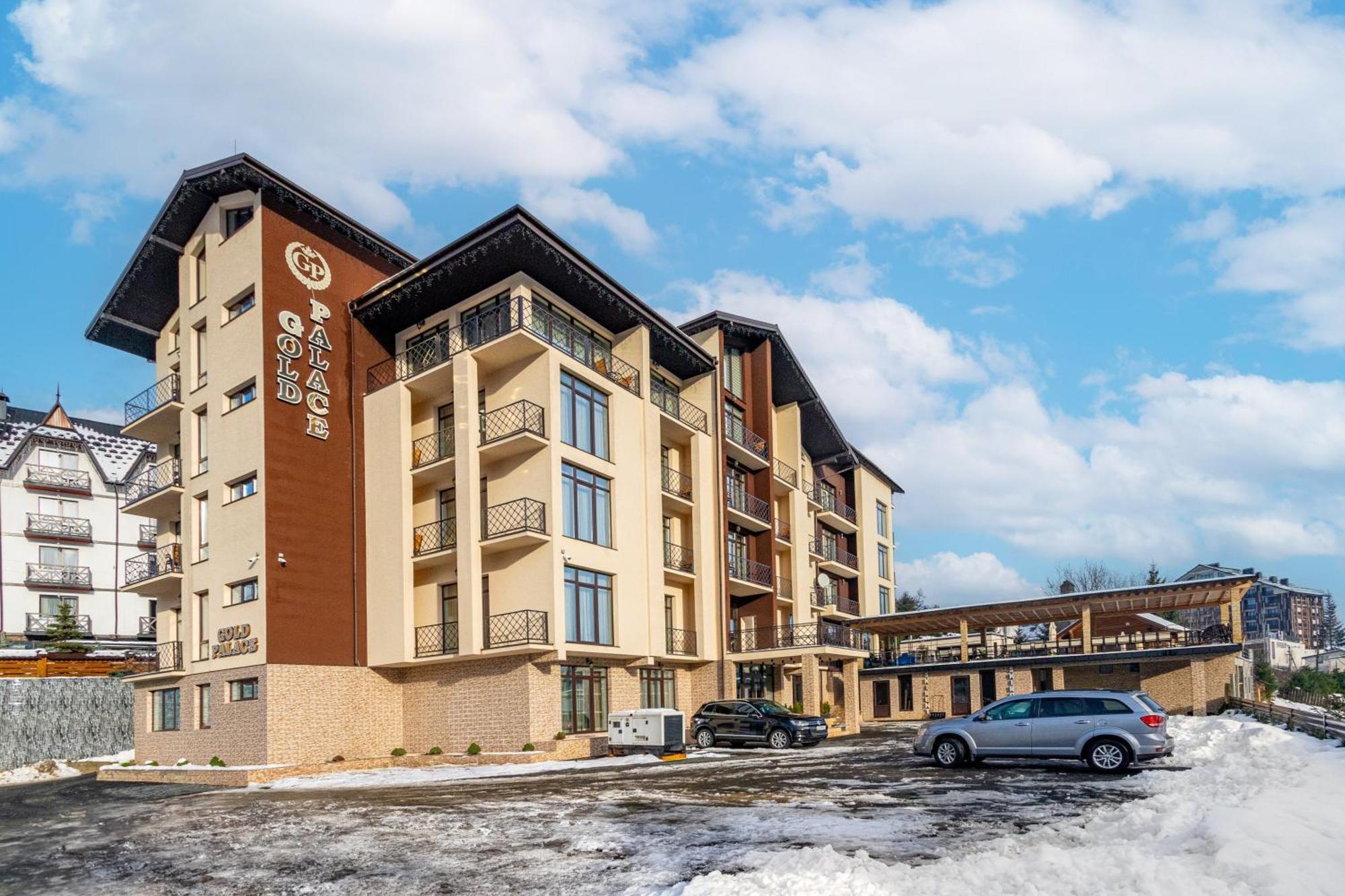 Gold Palace Wellness & Spa Bukovel Exteriör bild