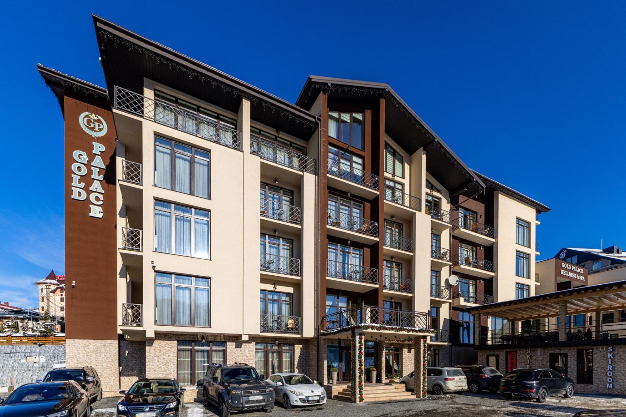 Gold Palace Wellness & Spa Bukovel Exteriör bild
