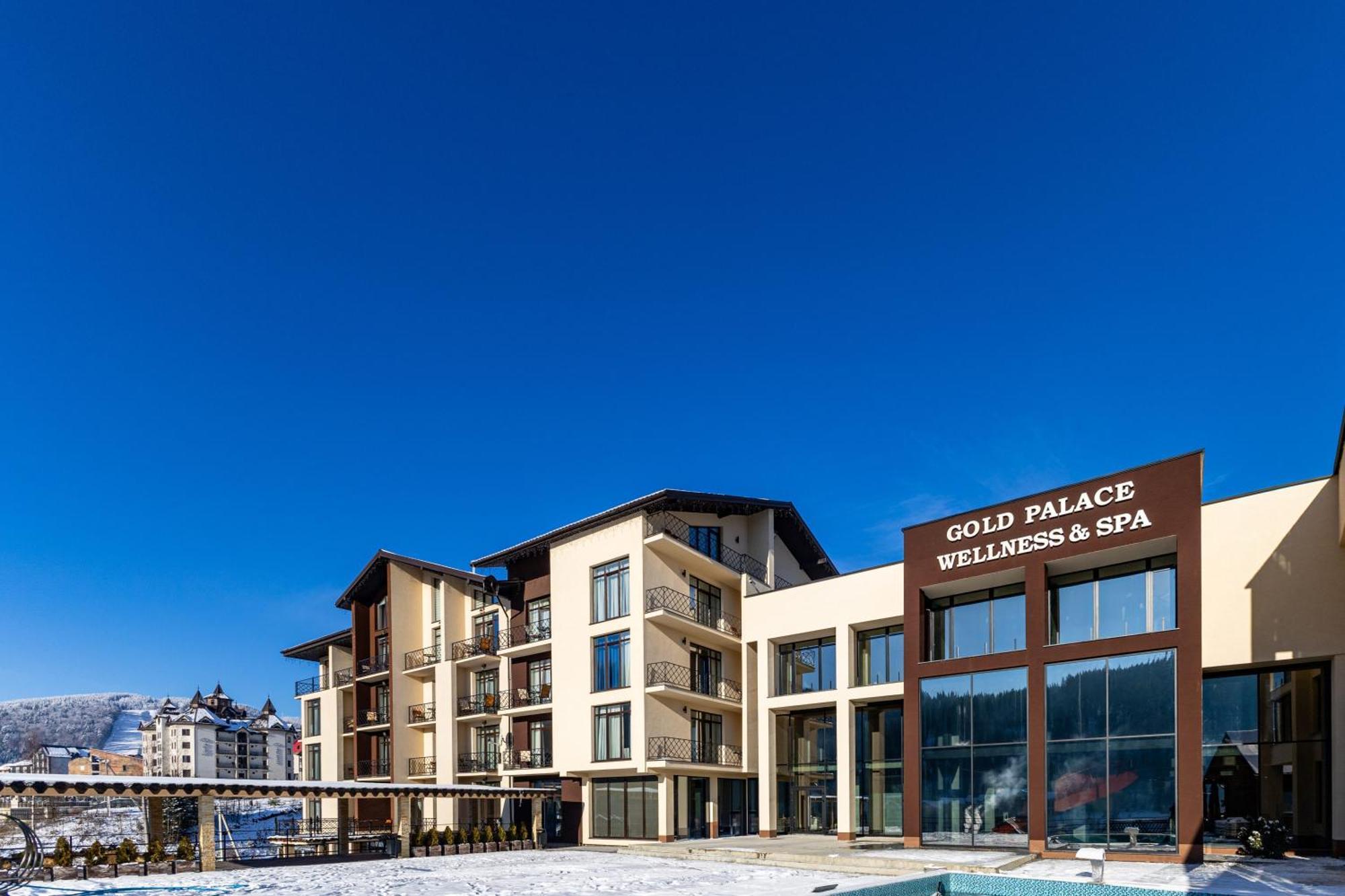 Gold Palace Wellness & Spa Bukovel Exteriör bild