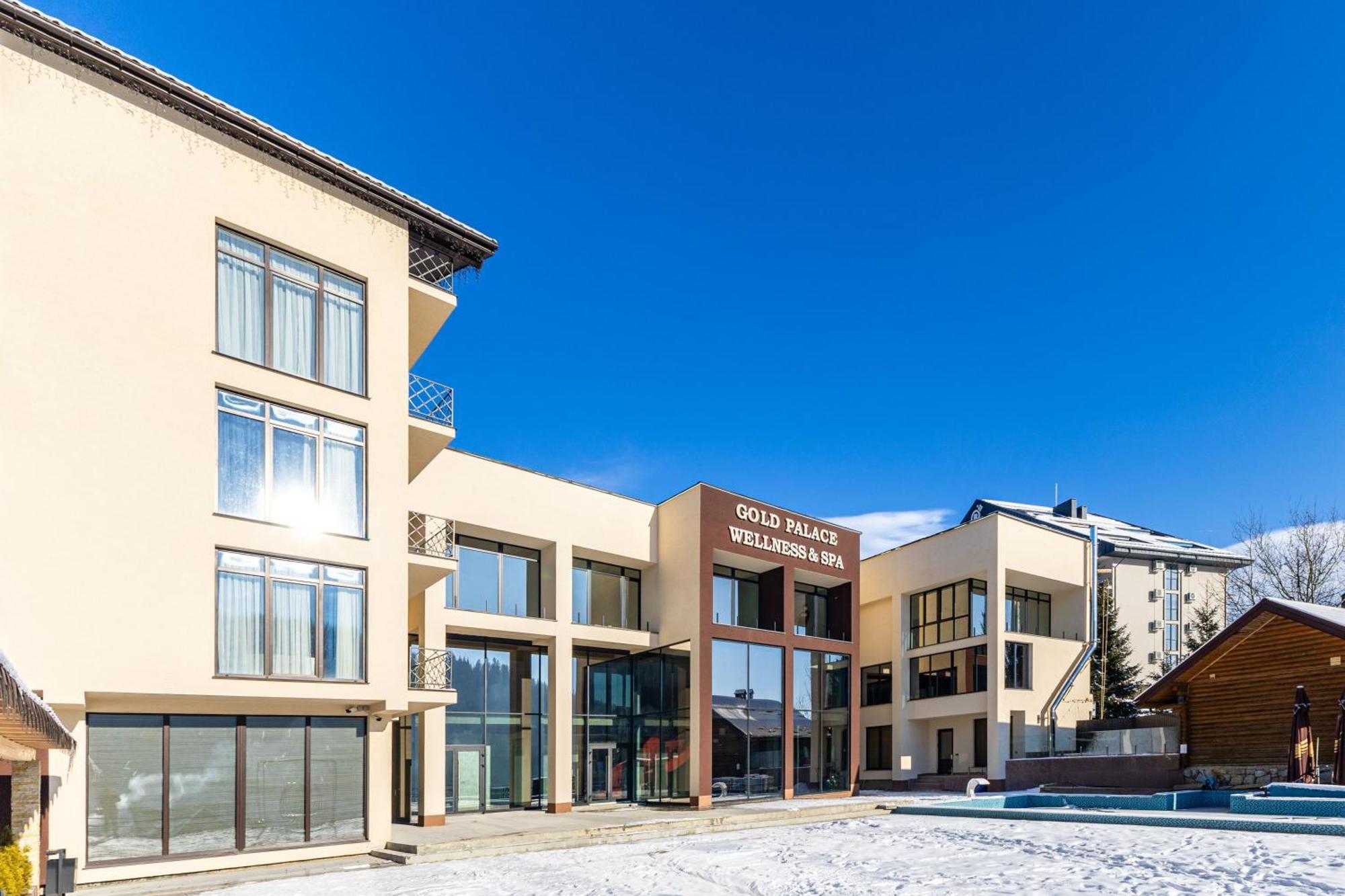 Gold Palace Wellness & Spa Bukovel Exteriör bild