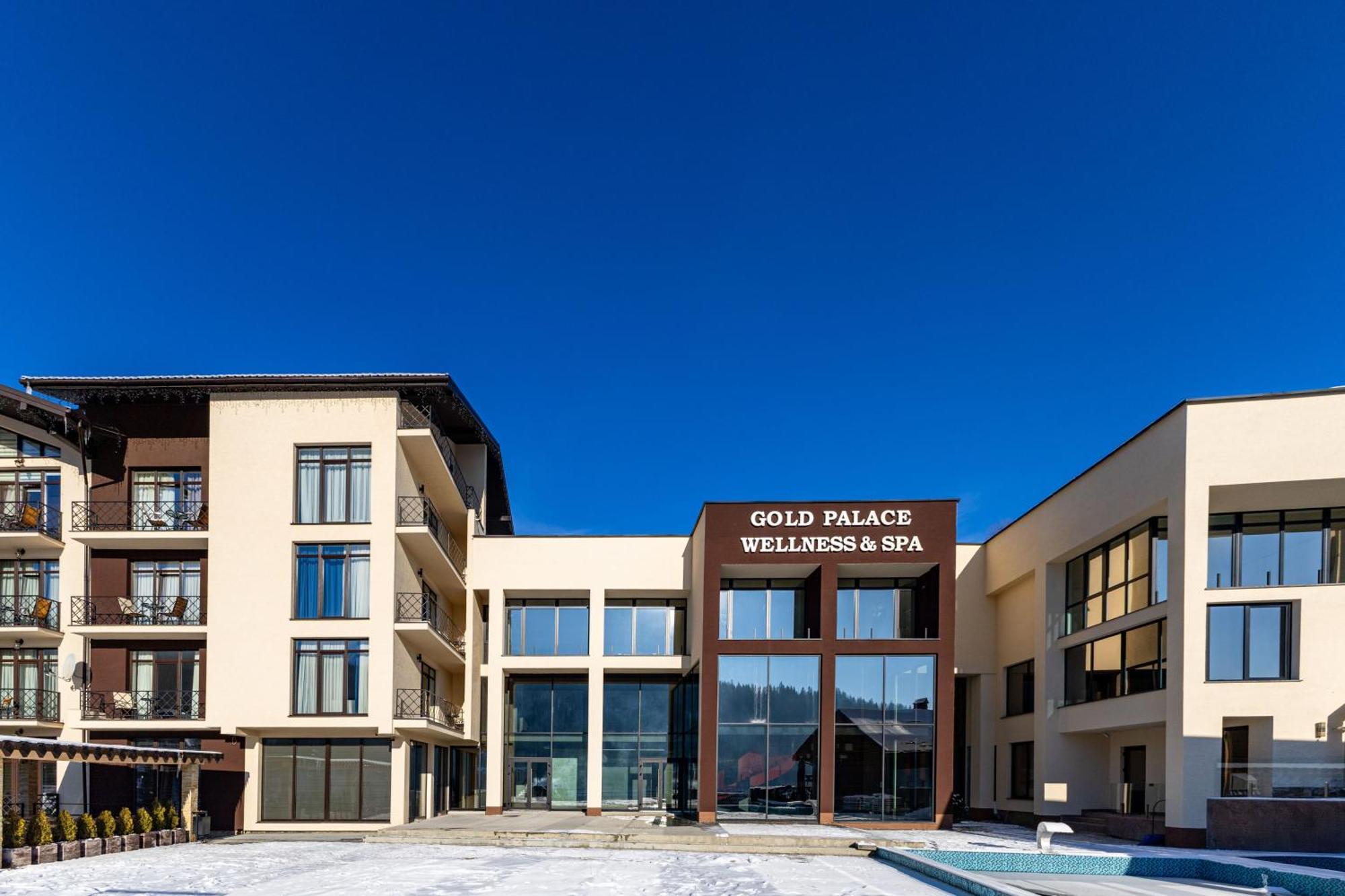 Gold Palace Wellness & Spa Bukovel Exteriör bild